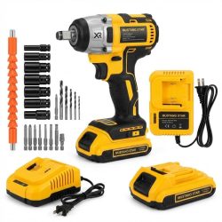   Akumulátorový skrutkovač a sada náradia Mustang Star MS-02