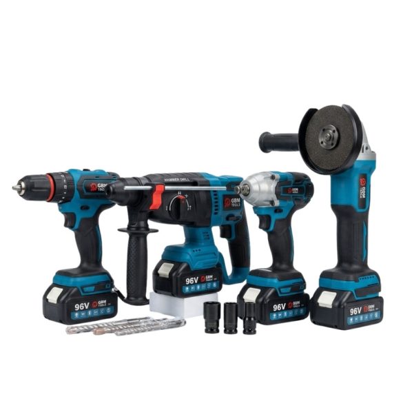 GBM Tools Profesionálna sada akumulátorového náradia (96 V) MT-10167