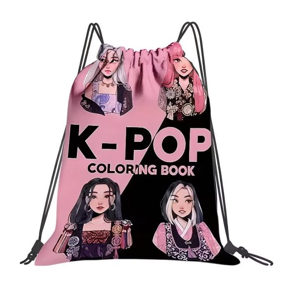 Ultraľahký batoh s šnúrkami K-POP & K-Drama – MU9224616