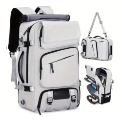 Multifunkčný cestovný batoh 5 v 1, sivý MY1802037-sz