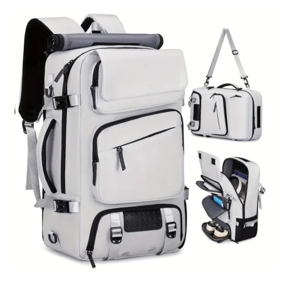 Multifunkčný cestovný batoh 5 v 1, sivý MY1802037-sz