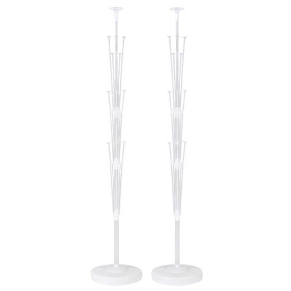 Sada extra vysokých stojanov na balóny s podstavcom na vodu – 160 cm NB12914956