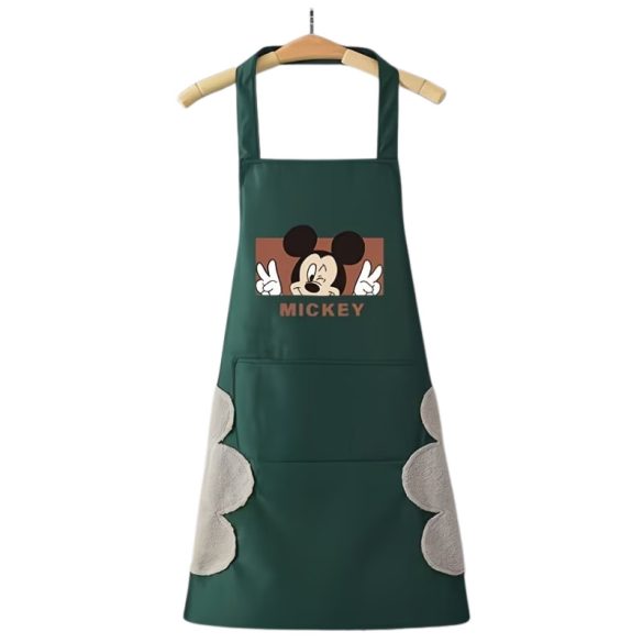 Kuchynská zástera s motívom Mickeyho myši – zelená NE2247308-2