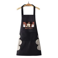   Kuchynská zástera s motívom Mickeyho myši – čierna NE2247308