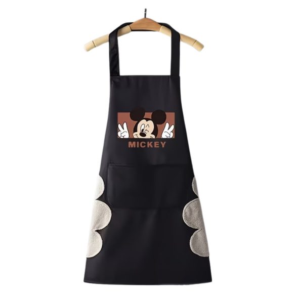 Kuchynská zástera s motívom Mickeyho myši – čierna NE2247308