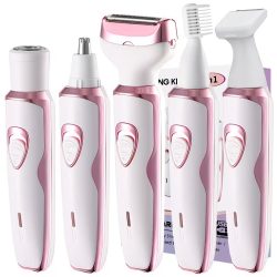   Dámska 5 v 1 profesionálna sada na starostlivosť a holiaci strojček NL247176-2