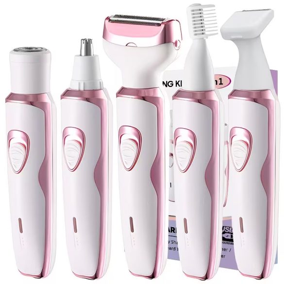 Dámska 5 v 1 profesionálna sada na starostlivosť a holiaci strojček NL247176-2