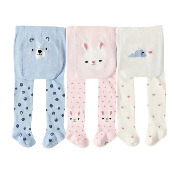 Súprava dievčenských pančúch 3 kusy NM326624-3