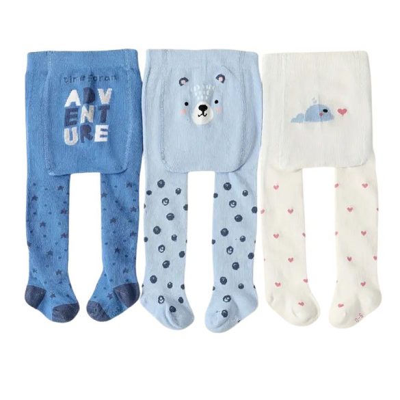 Súprava dievčenských pančúch 3 kusy NM326624-5