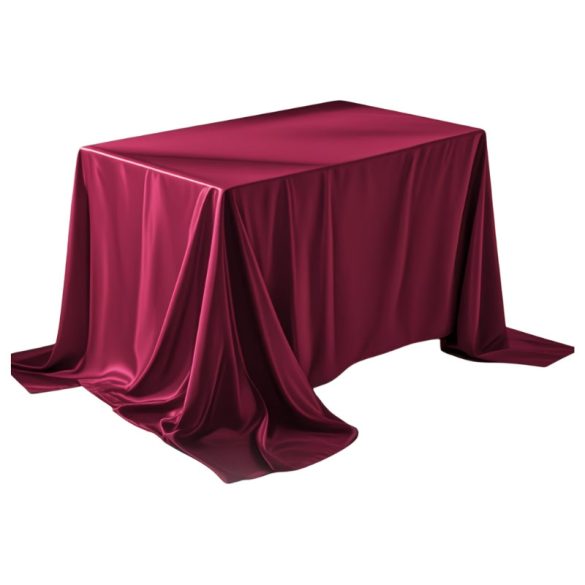 Saténová obrus 305 × 153 cm – bordová NM5392196-2
