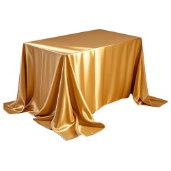   Saténová obrus 305 × 153 cm – Zlatistožltá NM5392196-3
