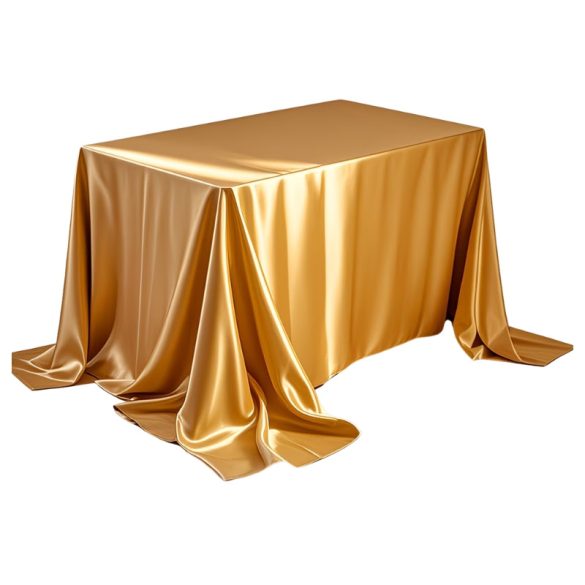 Saténová obrus 305 × 153 cm – Zlatistožltá NM5392196-3