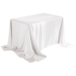 Saténová obrus 305 × 153 cm - Biela NM5392196-4