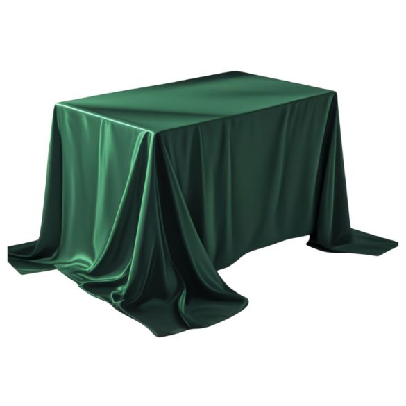 Saténový obrus 305 × 153 cm – zelený NM5392196