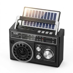   Prenosné solárne rádio a multimediálny reproduktor NNS NS-7002S