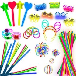   248-dielna Súprava Svietiacich Tyčiniek na Párty NICEGLOW NW8113899