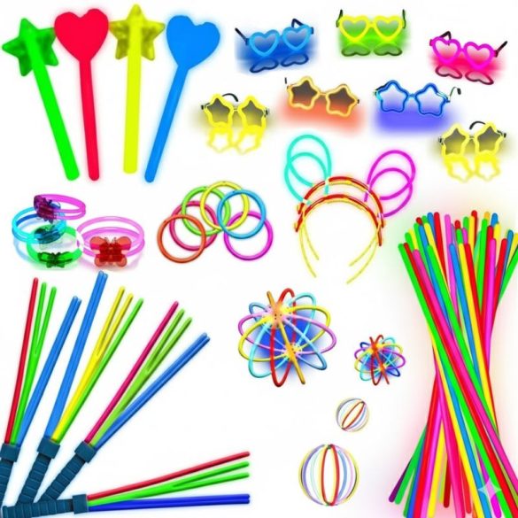 248-dielna Súprava Svietiacich Tyčiniek na Párty NICEGLOW NW8113899