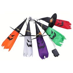   5 ks svietiacich duchov – halloweenská dekorácia 3 m NX4563574
