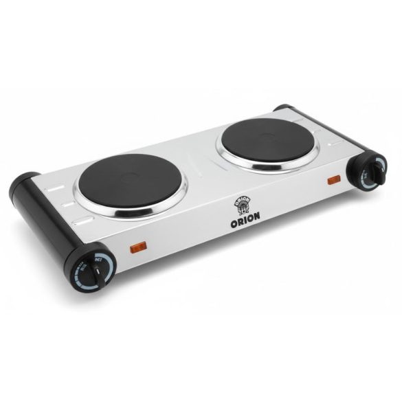 Dvojitá elektrická varná doska Orion Inox – 2500 W OES-002