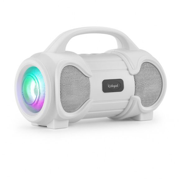 Prenosný Bluetooth reproduktor – vodotesný dizajn, LED osvetlenie OL-001