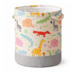   Úložný box a koš na bielizeň s motívom zvierat – Farebný organizér s motívom safari OR113