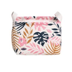   Úložný a organizérsky košík s tropickým vzorom – Prírodná elegancia v interiéri OR51WZ1