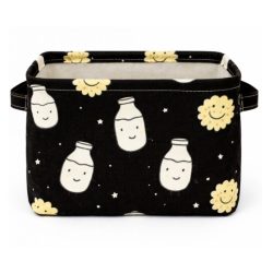   Košík na hračky a organizér v tvare mliečnej fľaše – pohodlie v škandinávskom štýle OR51WZ5