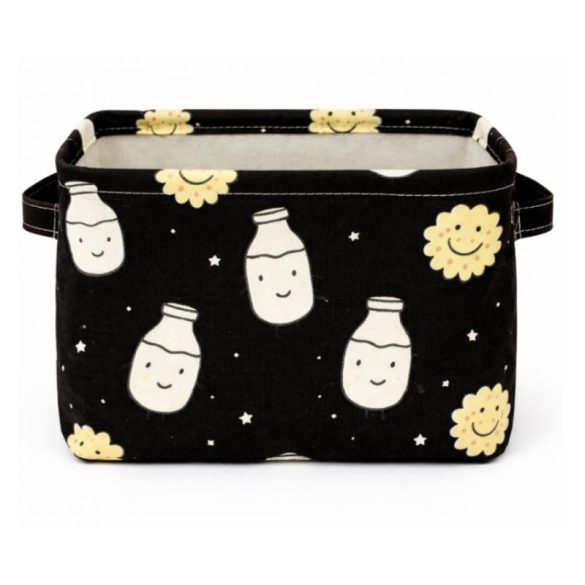 Košík na hračky a organizér v tvare mliečnej fľaše – pohodlie v škandinávskom štýle OR51WZ5