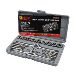   ONEX German Style – 20-dielna sada závitníkov a vrtákov OX-606
