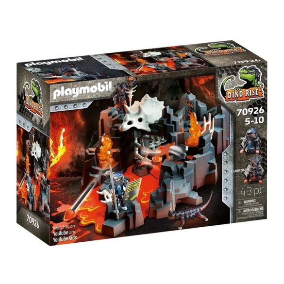 Playmobil Dino Rise – Herná sada Strážca lávovej bane P70926