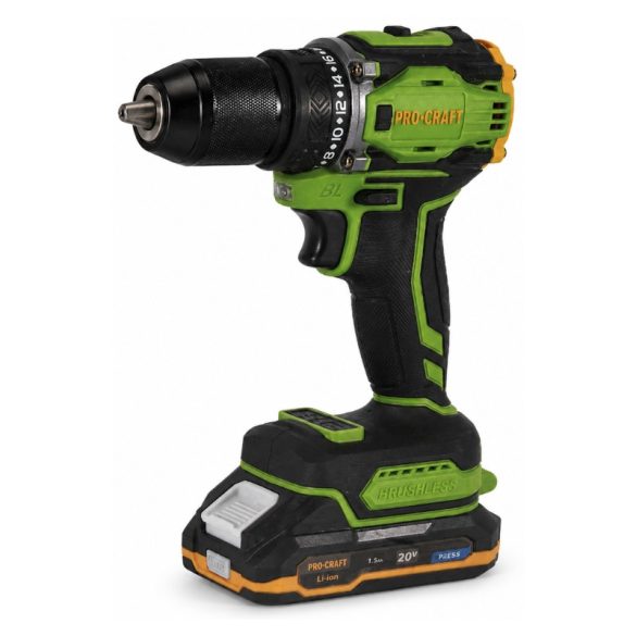 Akumulátorová vŕtačka a skrutkovač ProCraft 20 V PA18Pro2