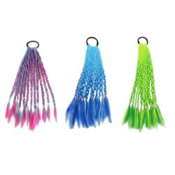   Farebná pletená gumička do vlasov – 12 prameňov PD1557037