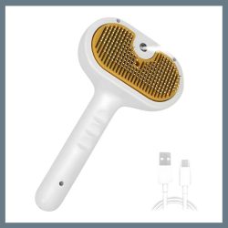   3 v 1 kefa s parou na starostlivosť o srsť domácich zvierat PETKEFE1