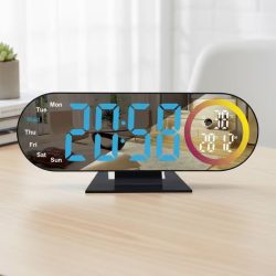   LED budík s hlasovým ovládaním a modrým displejom PG12807065-K