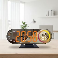   LED budík s hlasovým ovládaním a žltým displejom PG12807065-S