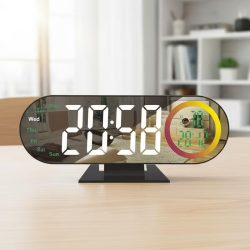 Hlasovo ovládaný LED budík s bielym displejom PG12807065