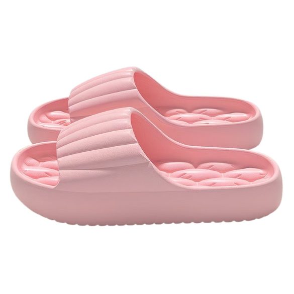 Ultra pohodlné dámske papuče - ružové PH4390218-3
