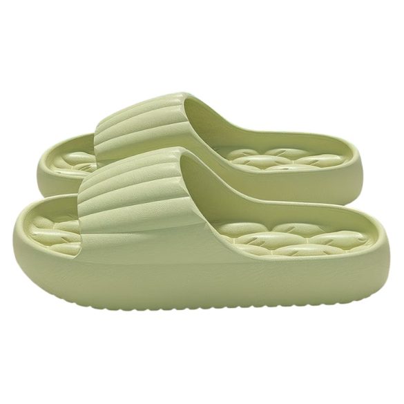 Ultra pohodlné dámske papuče - zelené PH4390218-4