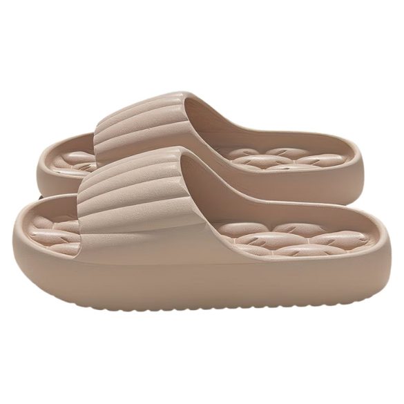 Ultra pohodlné dámske papuče - hnedé PH4390218-6