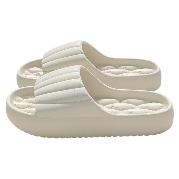 Ultra pohodlné dámske papuče - Biela PH4390218