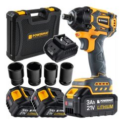   Powermat Akumulátorový vŕtač s príklepom, 21 V PM-AKU-21V-3M