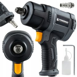   Powermat Pneumatický rázový skrutkovač, 1560 Nm PM-KPU-1560T