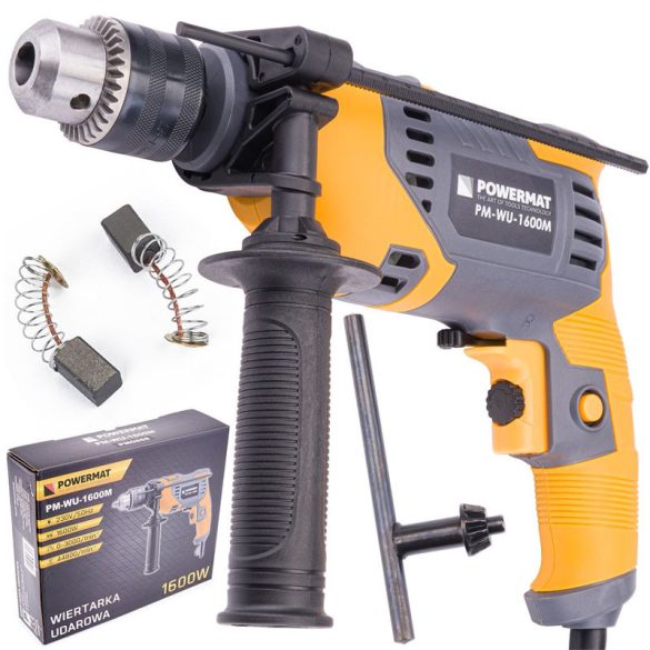 Powermat Vrták s príklepom 1600 W 13 mm PM-WU-1600M