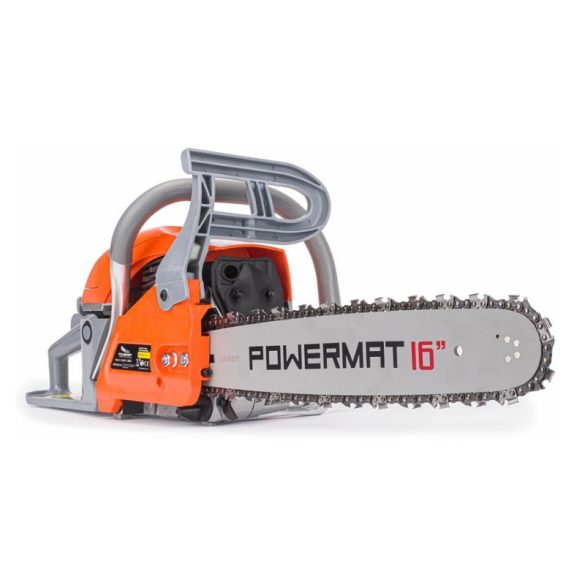 Benzínová reťazová píla Powermat – 4,9 LE, 45 cm³, s vodiacou lištou 40 cm PM0463