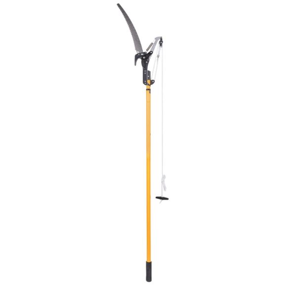 POWERMAT teleskopické nožnice na konáre a píla 2 v 1, 1,25–2,4 m PM0963