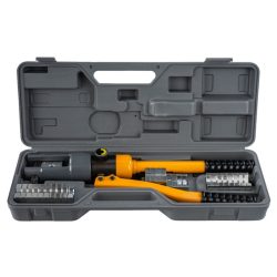   Hydraulický lis na káble Powermat 6–300 mm², s lisovacou silou 12 ton, s 14 lisovacími čeľusťami PM1468