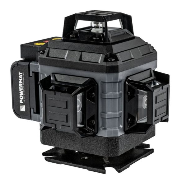 POWERMAT PM-PLK-4DM2 4D krížový laser – 16 línií, 360°, zelený laser PM1493
