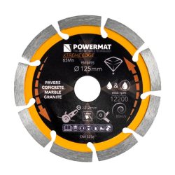  Diamantový rezací kotúč POWERMAT Extreme Edge – 125 mm PM1495