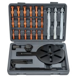   Sada vnútorných vyťahovačov ložísk Powermat 45–105 mm, s 18 napínacími adaptérmi PM1536