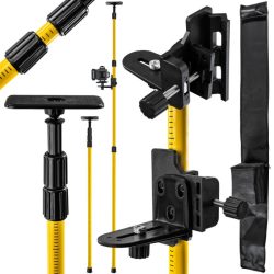   Teleskopická napínacia tyč Powermat pre laserovú vodováhu – 112–300 cm PM1587